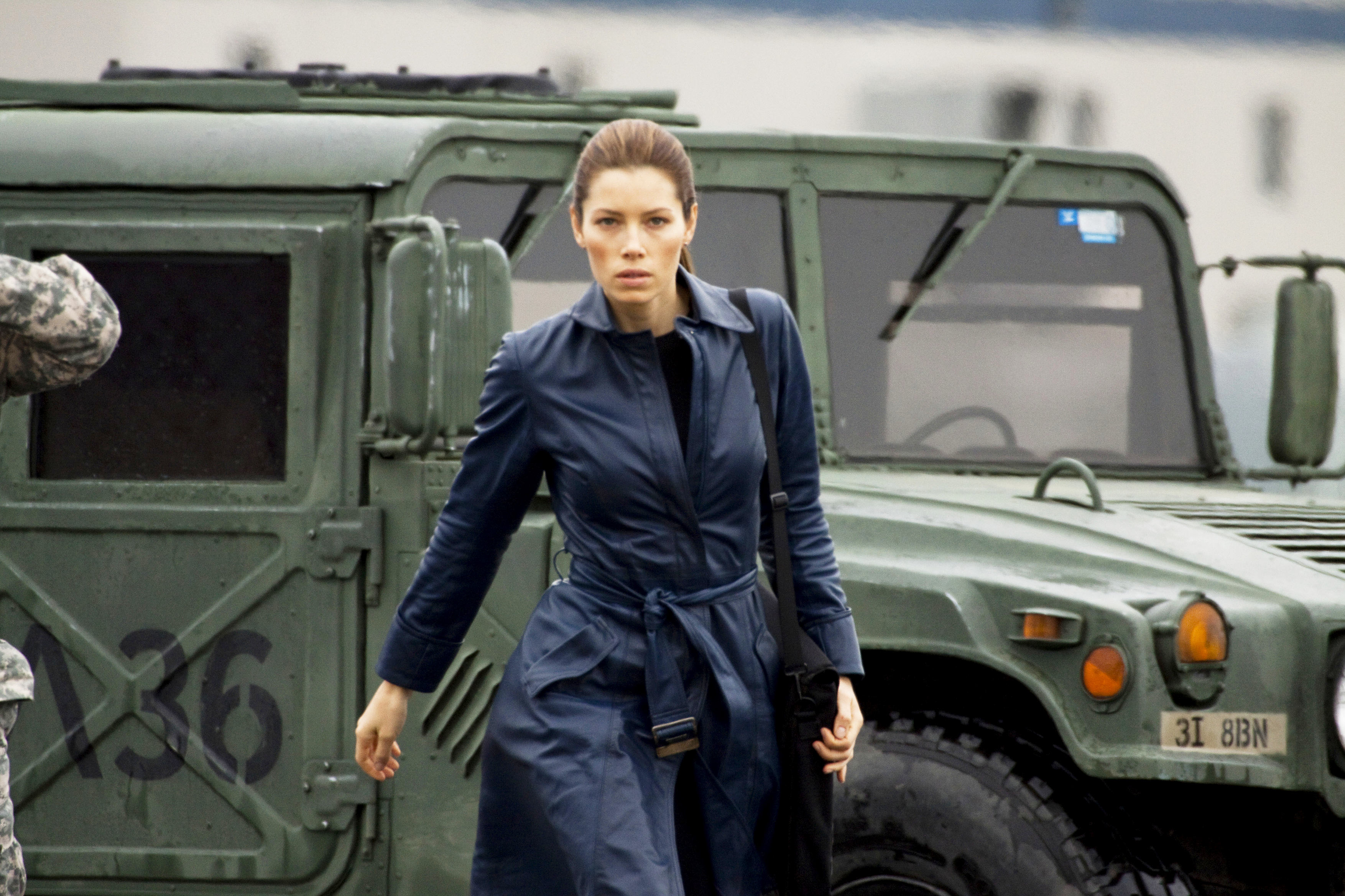 Jessica Biel stars as Lt. Sosa in The 20th Century Fox's The A-Team (2010)