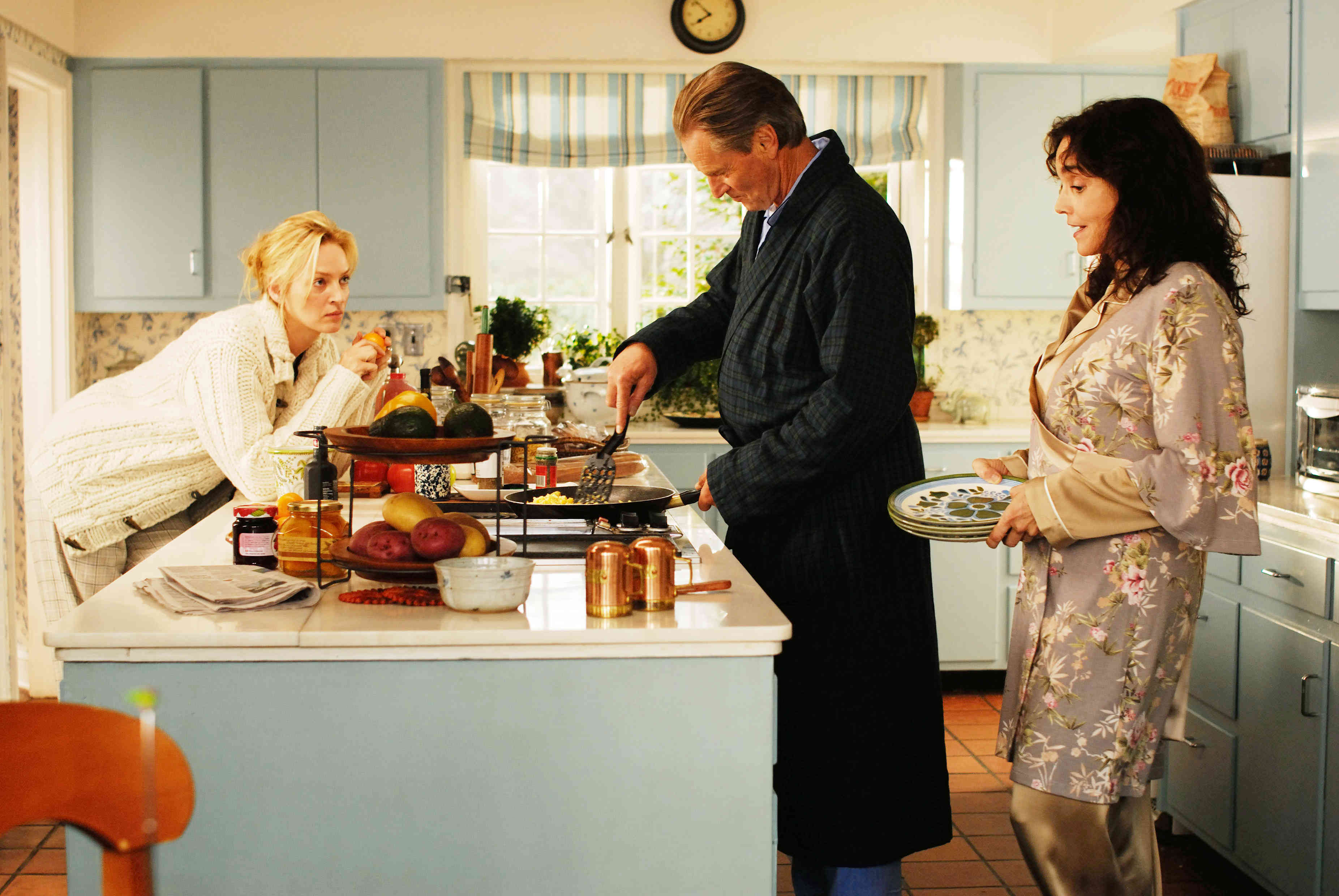 Uma Thurman, Sam Shepard and Brooke Adams in Yari Film Group Releasing's The Accidental Husband (2009)