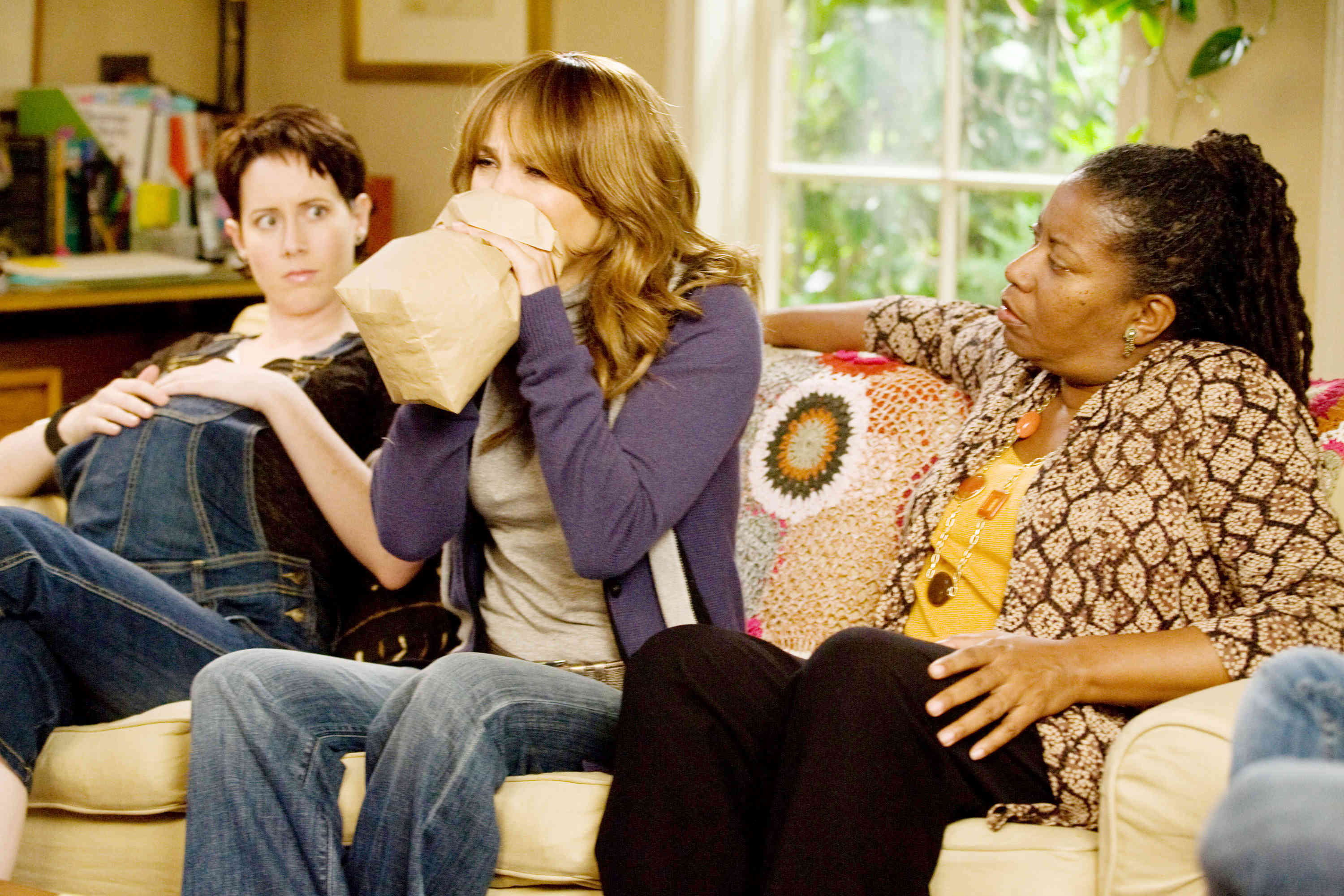 Maribeth Monroe, Jennifer Lopez and Carlease Burke in CBS Films' The Back-Up Plan (2010)