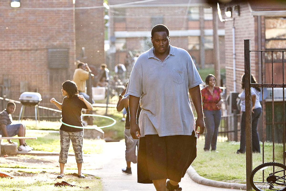 Quinton Aaron stars as Michael Oher in The 20th Century Fox's The Blind Side (2009)