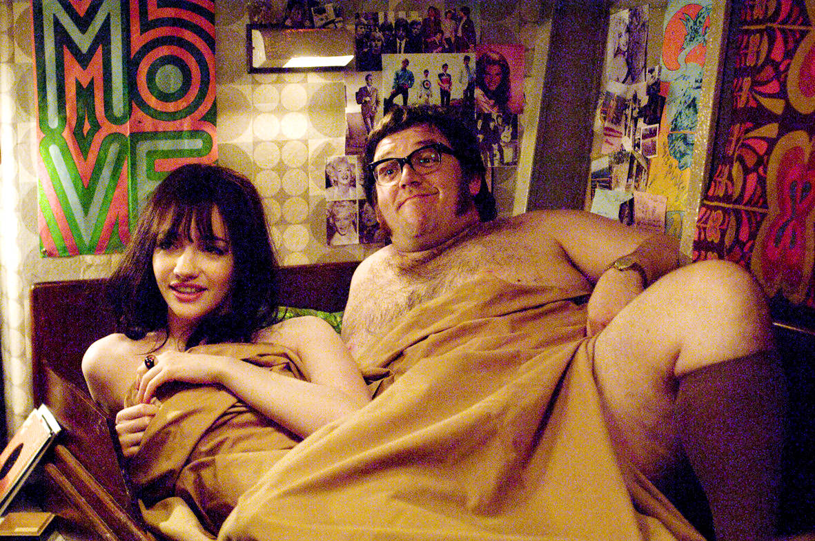 Talulah Riley stars as Marianne and Nick Frost stars as 'Doctor' Dave in Focus Features' Pirate Radio (2009)