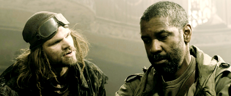 Chris Browning stars as Hijack Leader and Denzel Washington stars as Eli in Warner Bros. Pictures' The Book of Eli (2010)