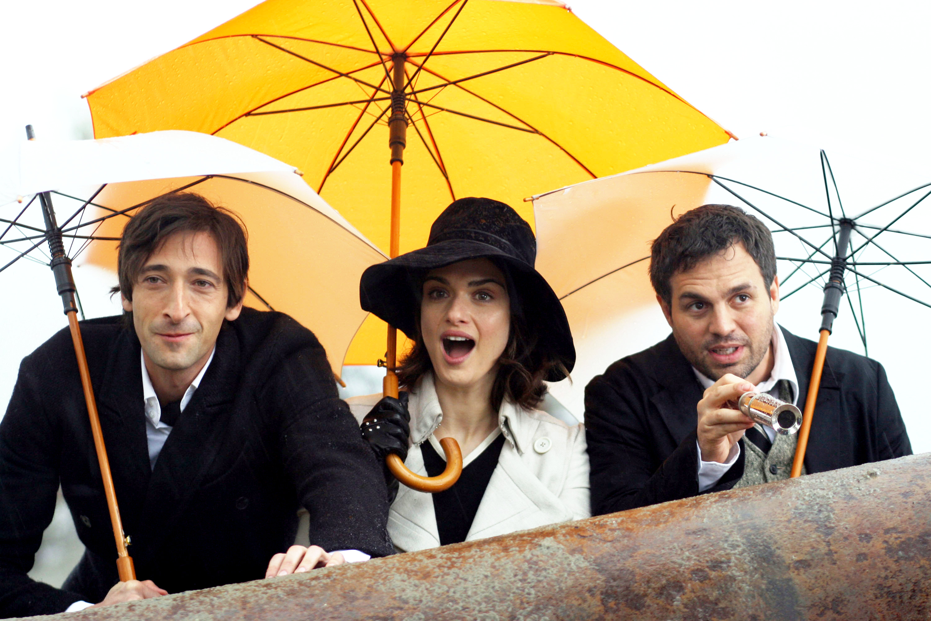 Adrien Brody, Rachel Weisz and Mark Ruffalo in Summit Entertainment's The Brothers Bloom (2009)