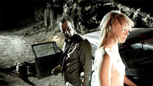 Thomas Jane and Lauren German in Stage 6 Films' The Dark Country (2009)