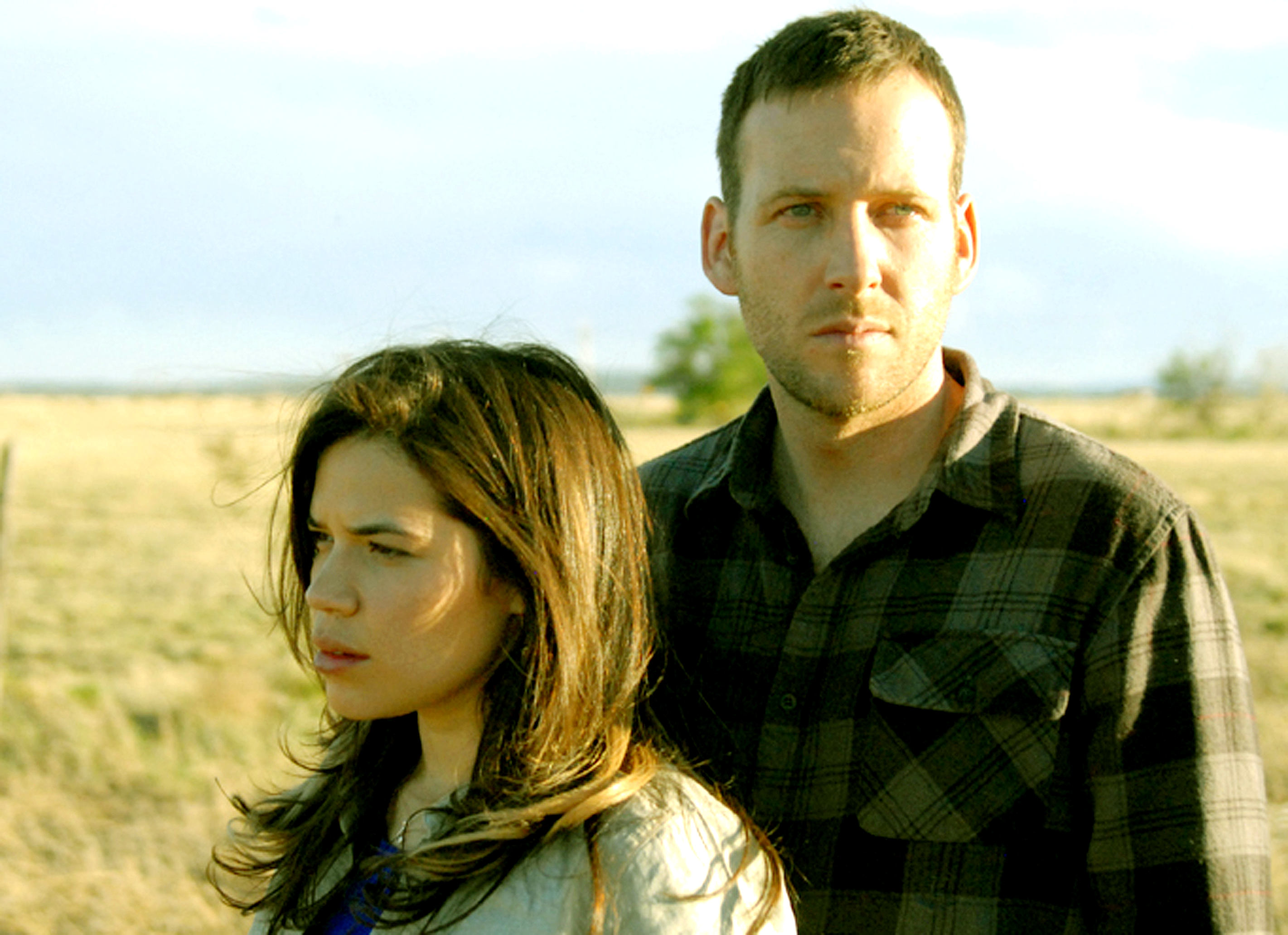 America Ferrera stars as Sarah and Ryan O'Nan stars as James in Freestyle Releasing's The Dry Land (2010)