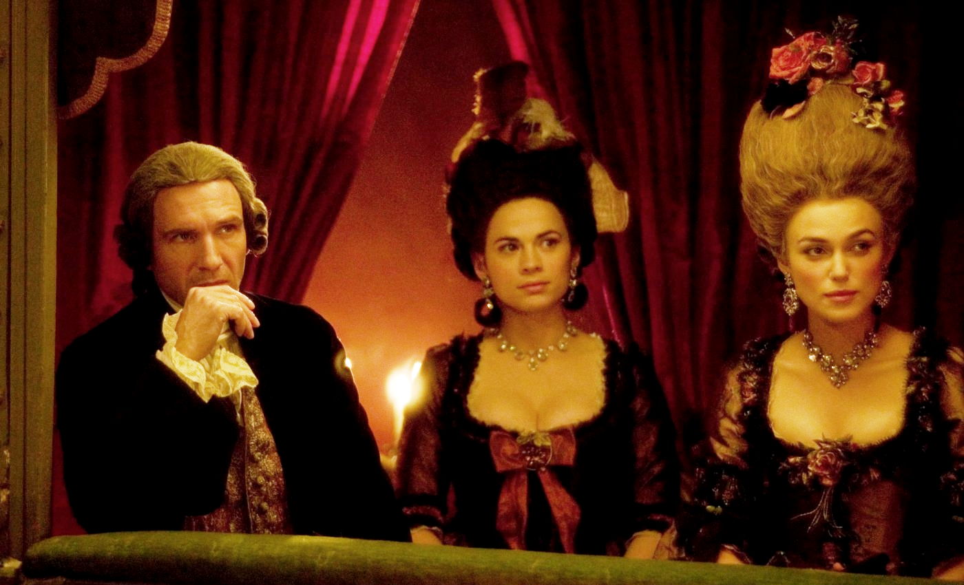 Ralph Fiennes, Hayley Atwell and Keira Knightley in Paramount Vantage's The Dutchess (2008)
