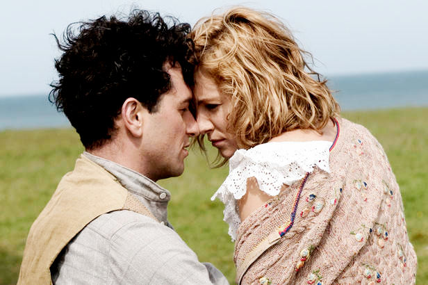 Matthew Rhys stars as Dylan Thomas and Sienna Miller stars as Caitlin MacNamara in Lionsgate Films' The Edge of Love (2009)