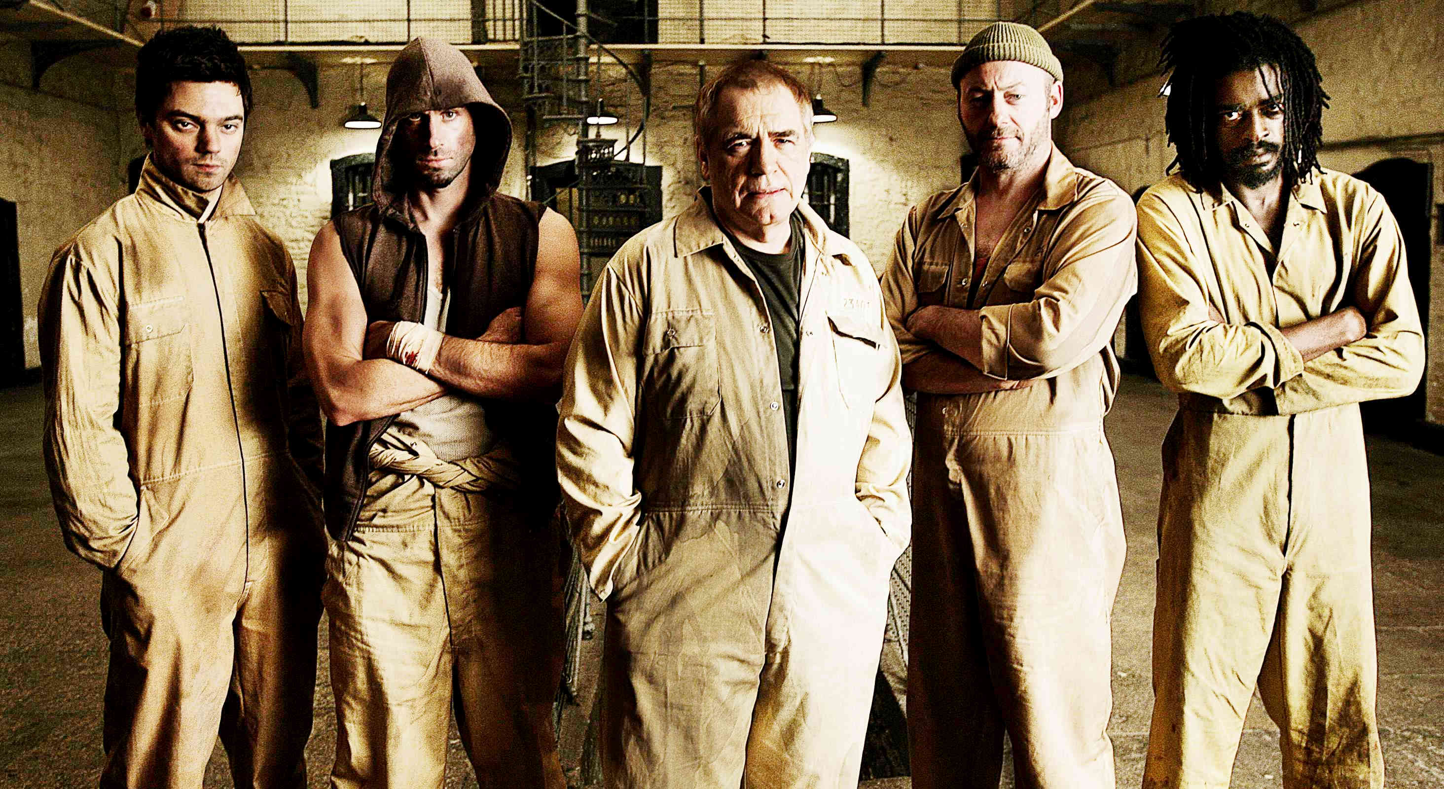 Dominic Cooper, Joseph Fiennes, Brian Cox, Liam Cunningham and Seu Jorge in IFC Films' The Escapist (2009)