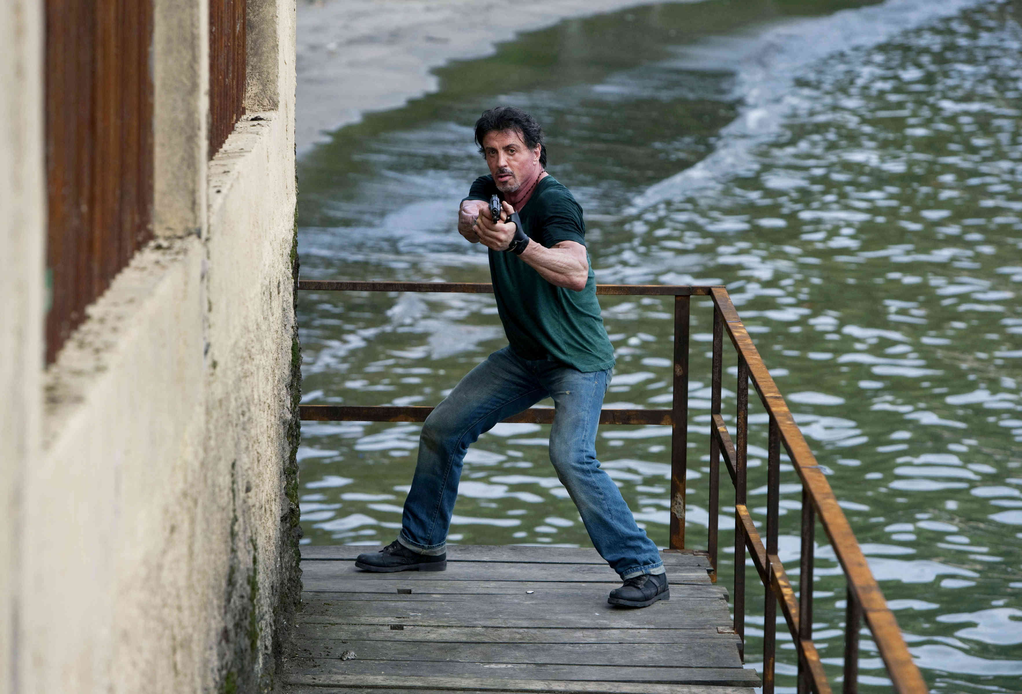 Sylvester Stallone stars as Barney Ross in Lionsgate Films' The Expendables (2010)