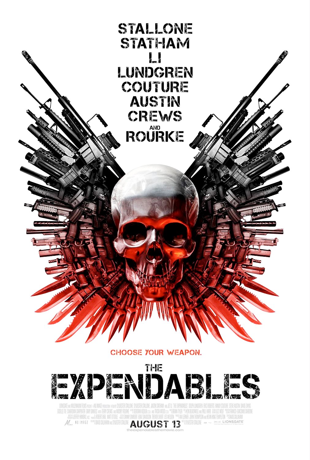 Poster of Lionsgate Films' The Expendables (2010)