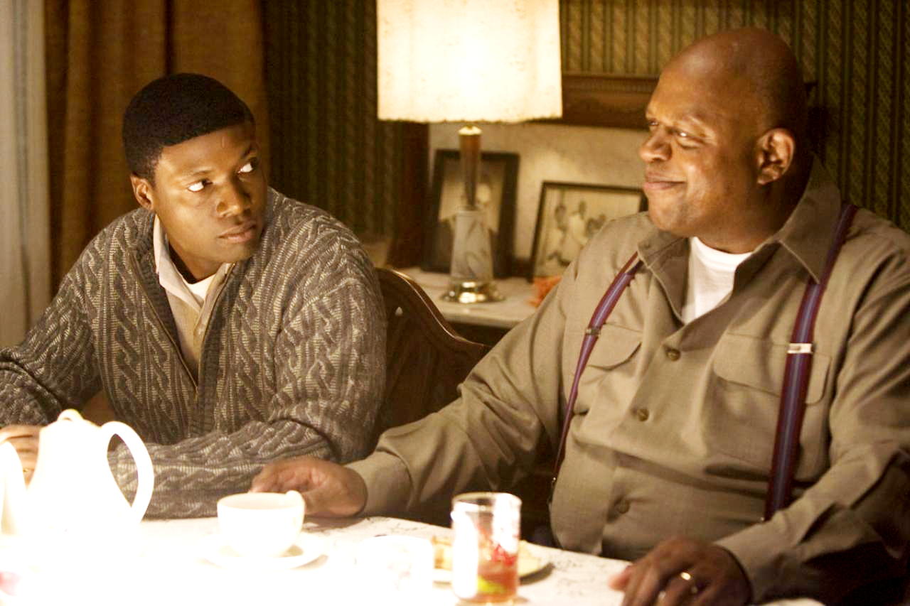 Rob Brown as Ernie and Charles S. Dutton as Grandfather in Universal Pictures' The Express (2008)