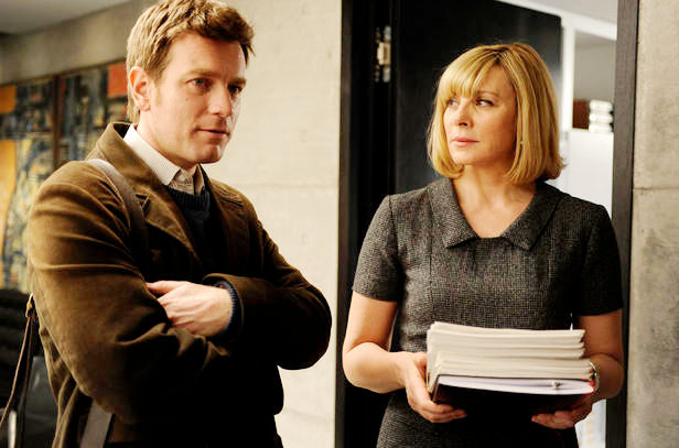 Ewan McGregor and Kim Cattrall (Amelia) in Summit International's The Ghost Writer (2010)