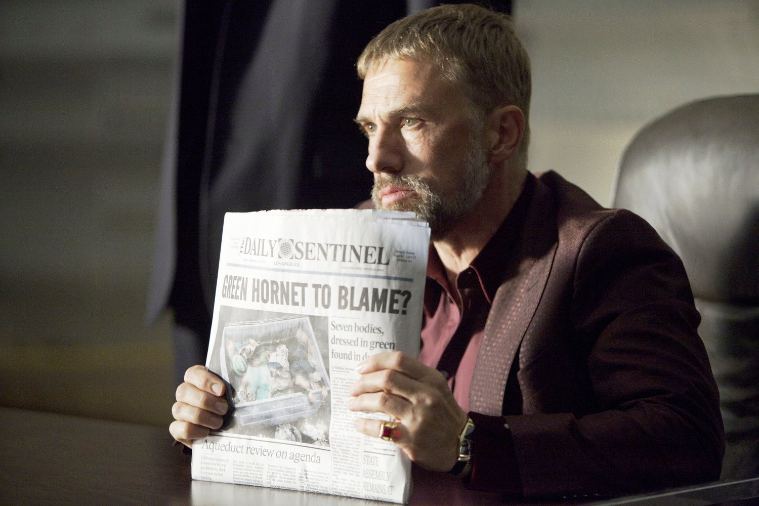 Christoph Waltz stars as Chudnofsky in Columbia Pictures' The Green Hornet (2011)