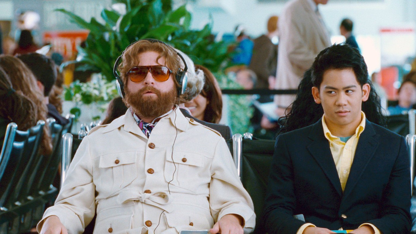 Zach Galifianakis star as Alan Garner and Mason Lee stars as Teddy in Warner Bros. Pictures' The Hangover Part II (2011)
