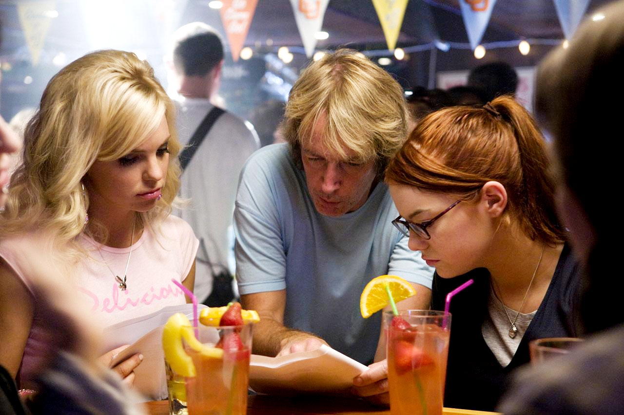 Anna Faris, Fred Wolf and Emma Stone in Columbia Pictures' The House Bunny (2008)
