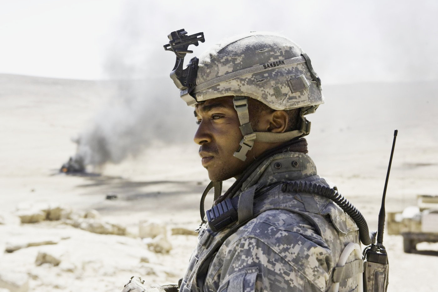 Anthony Mackie stars as Sergeant JT Sanborn in Summit Entertainment's The Hurt Locker (2009)