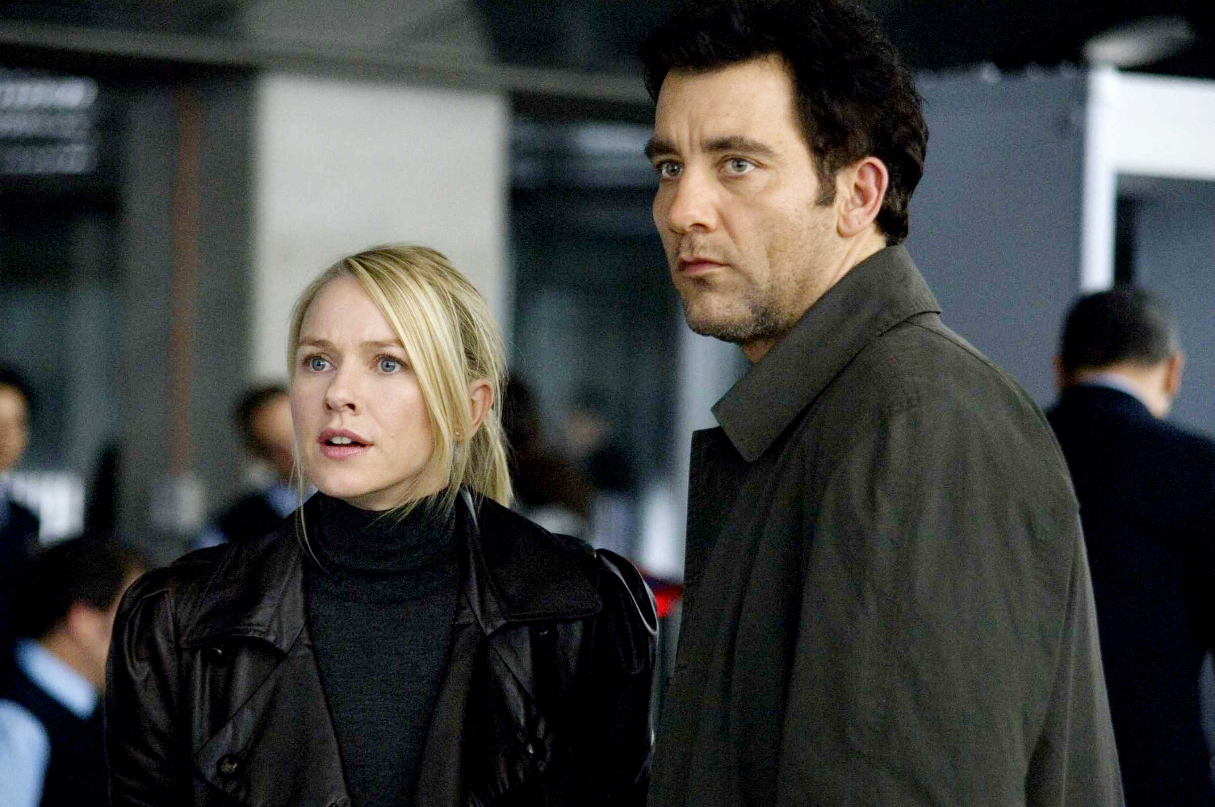 Naomi Watts stars as Eleanor Whitman and Clive Owen stars as Louis Salinger in Columbia Pictures' The International (2009). Photo credit by Jay Maidment.