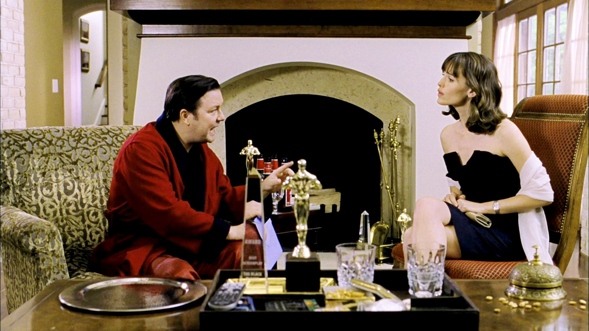 Ricky Gervais stars as Mark and Jennifer Garner stars as Jennifer in Warner Bros. Pictures' The Invention of Lying (2009)