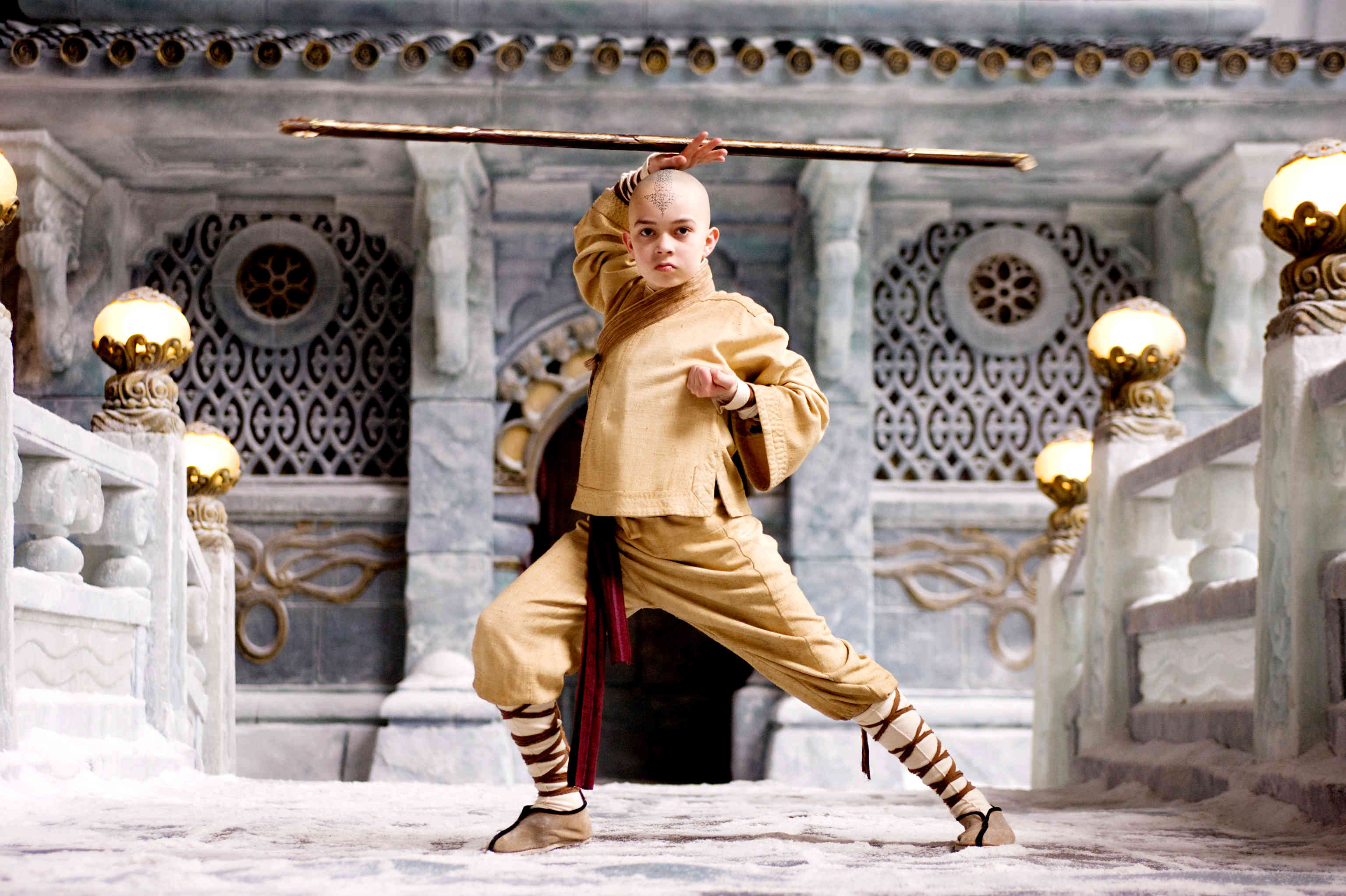 Noah Ringer stars as Aang in Paramount Pictures' The Last Airbender (2010)