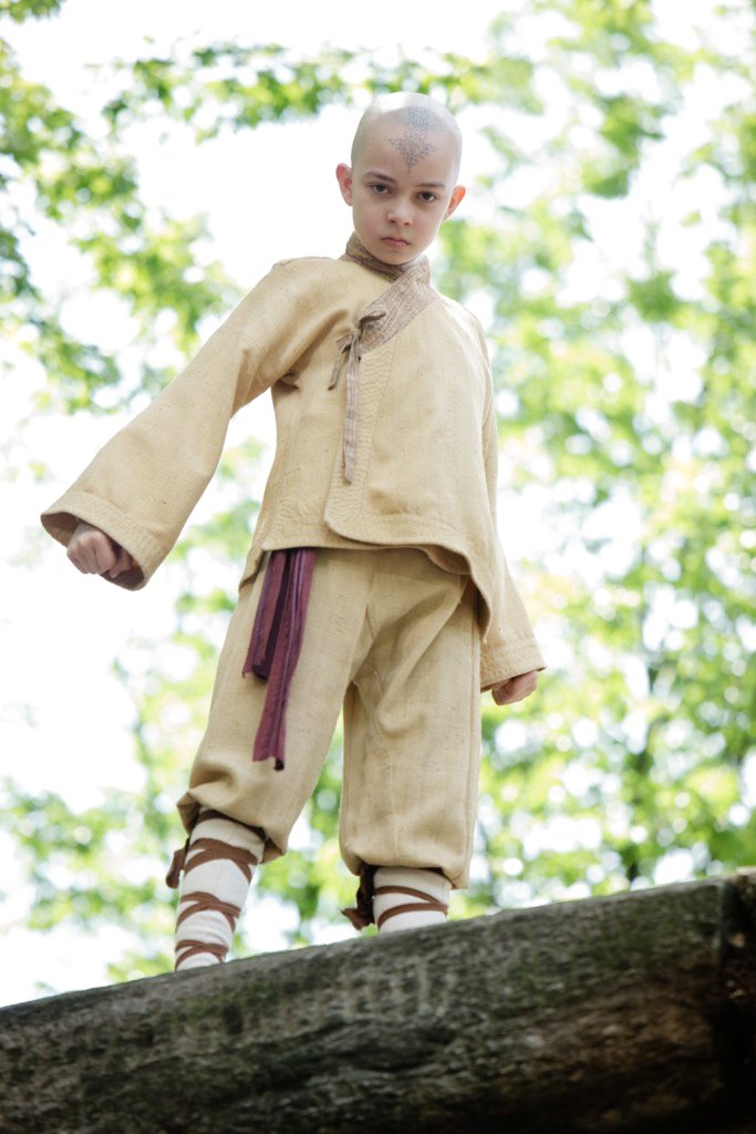 Noah Ringer stars as Aang in Paramount Pictures' The Last Airbender (2010)