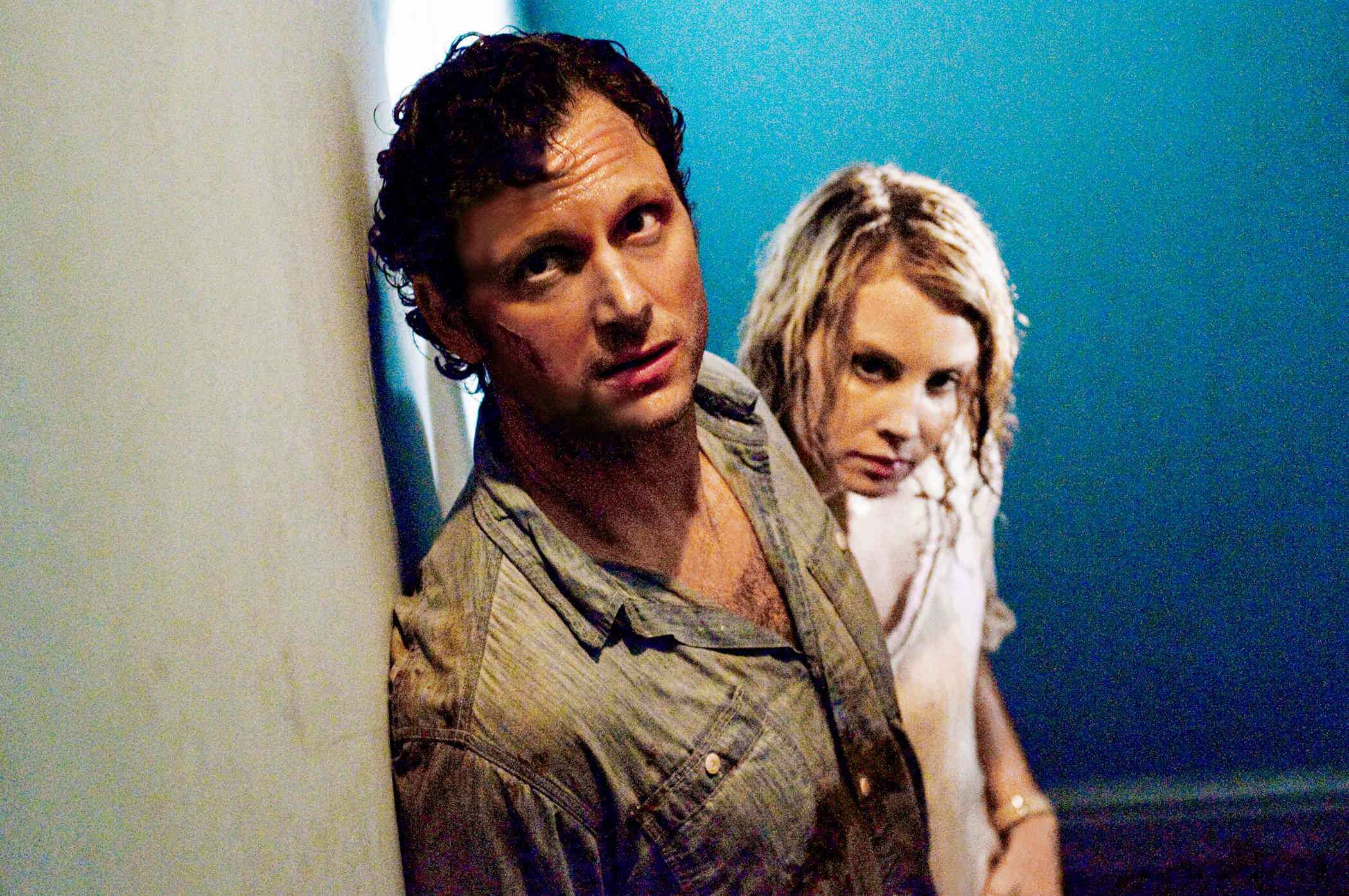 Tony Goldwyn stars as John Collingwood and Monica Potter stars as Emma Collingwood in Rogue Pictures' The Last House on the Left (2009)