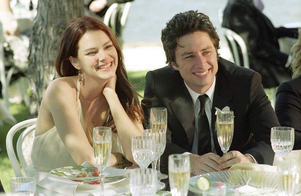 Jacinda Barrett as Jenna and Zach Braff as Michael in DreamWorks' The Last Kiss (2006)