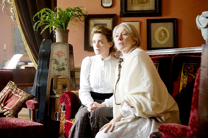 Anne-Marie Duff stars as Sasha Tolstoy and Helen Mirren stars as Sofya Tolstoy in Sony Pictures Classics' The Last Station (2009)