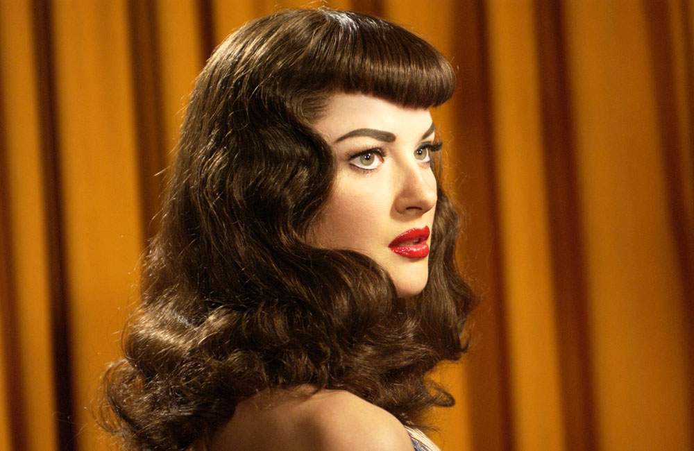 Gretchen Mol as Bettie Page in Picturehouse's The Notorious Bettie Page (2006)