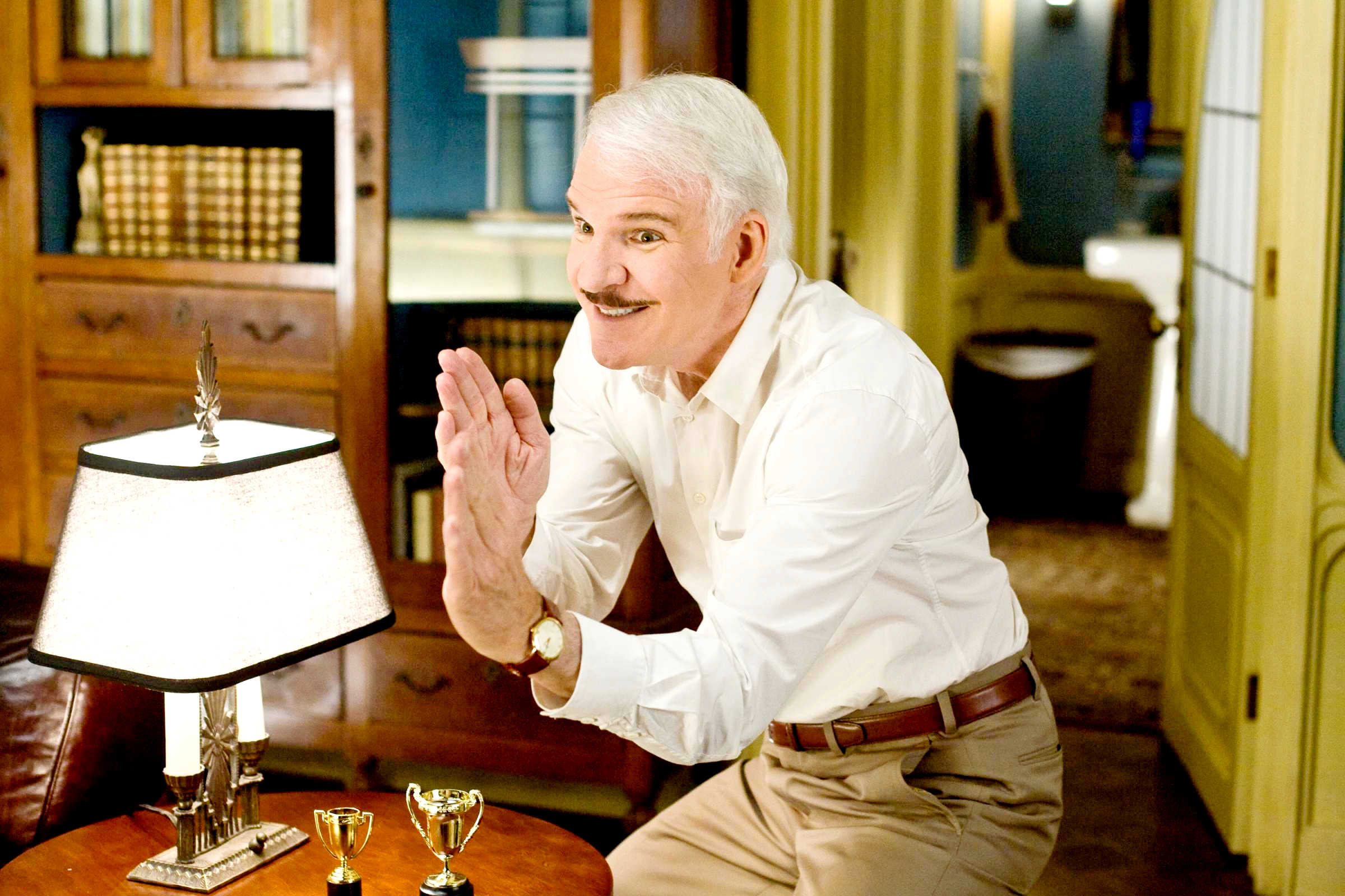 Steve Martin stars as Inspector Jacques Clouseau in Columbia Pictures' The Pink Panther 2 (2009). Photo credit by Peter Iovino.