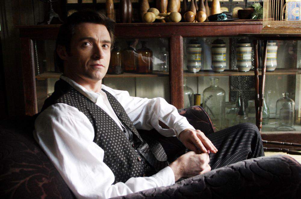 Hugh Jackman as Robert Angier in Touchstone Pictures' The Prestige (2006)