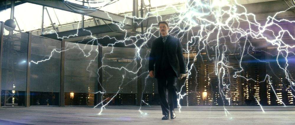 David Bowie as Nikola Tesla in Touchstone Pictures' The Prestige (2006)