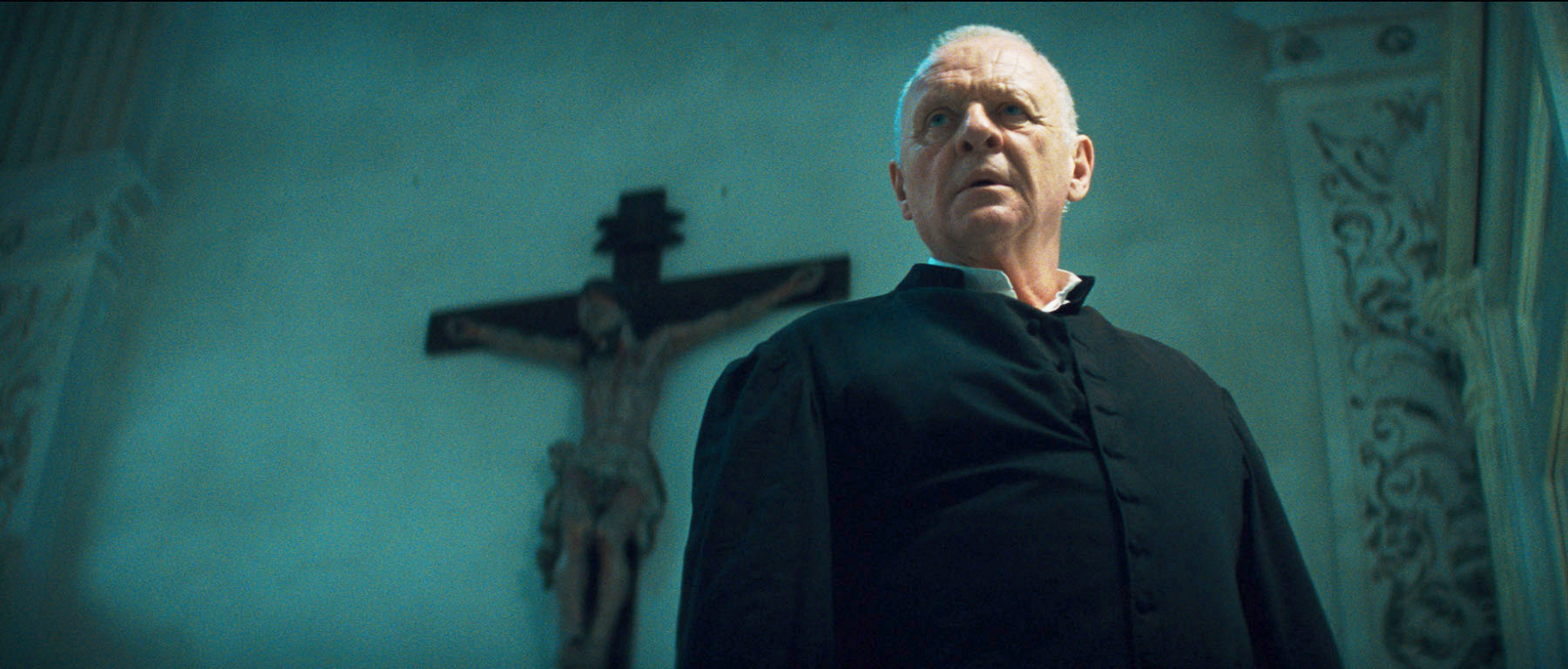 Anthony Hopkins stars as Father Lucas in Warner Bros. Pictures' The Rite (2011)