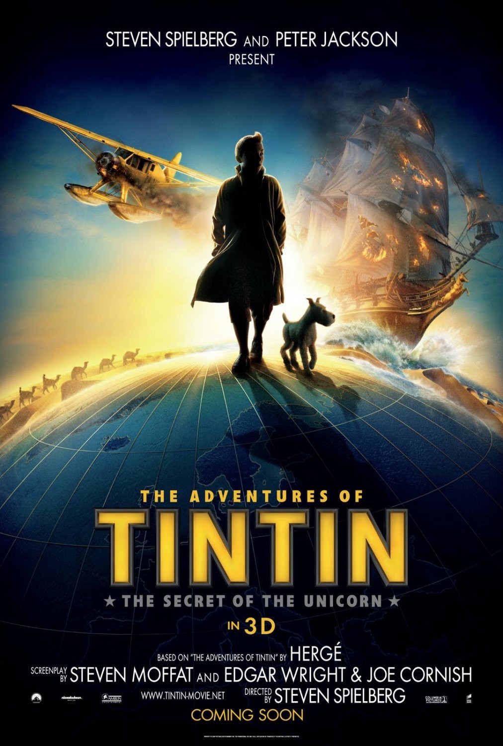 download tintin secret of the unicorn film
