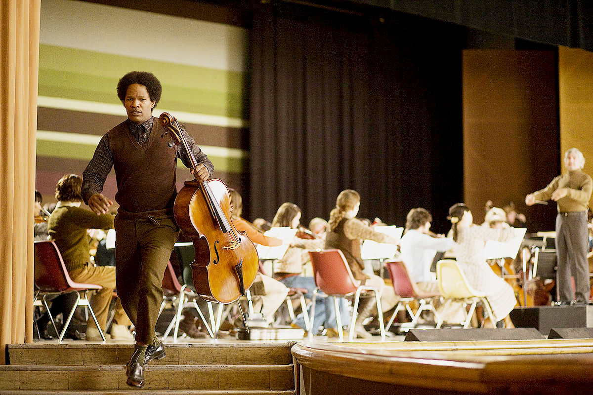 Jamie Foxx stars as Nathaniel Ayers in DreamWorks' The Soloist (2009)