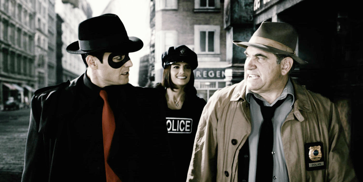 Gabriel Macht, Stana Katic and Dan Lauria in Lions Gate Films' The Spirit (2008)
