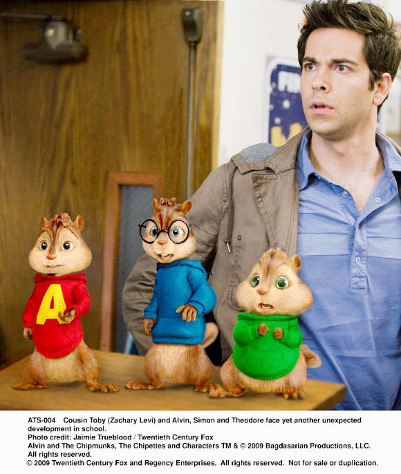 Zachary Levi stars as Toby Seville in 20th Century Fox' Alvin and the Chipmunks: The Squeakquel's (2009)