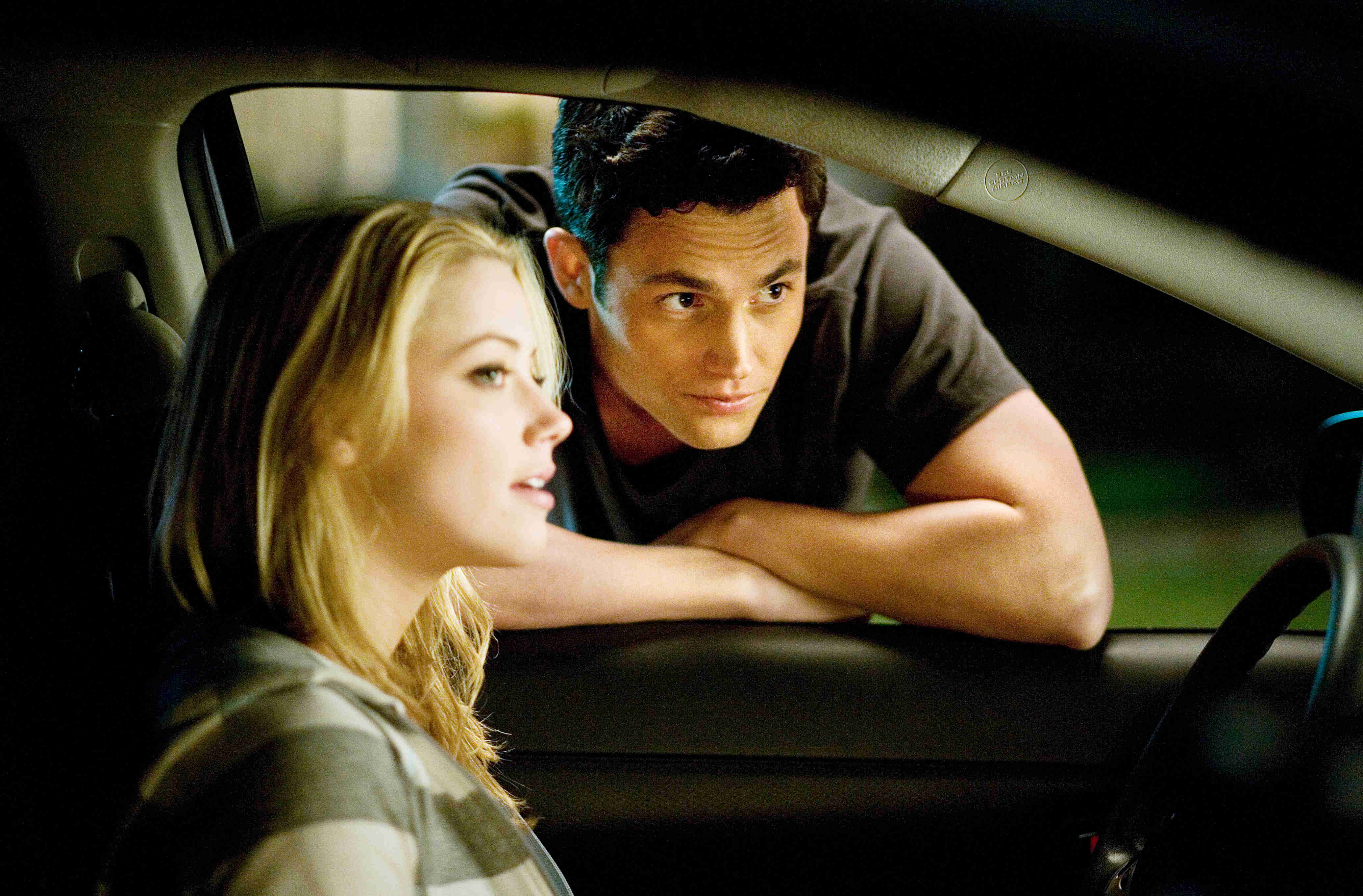 Amber Heard stars as Kelly and Penn Badgley stars as Michael in Screen Gems' The Stepfather (2009). Photo credit by Chuck Zlotnick.