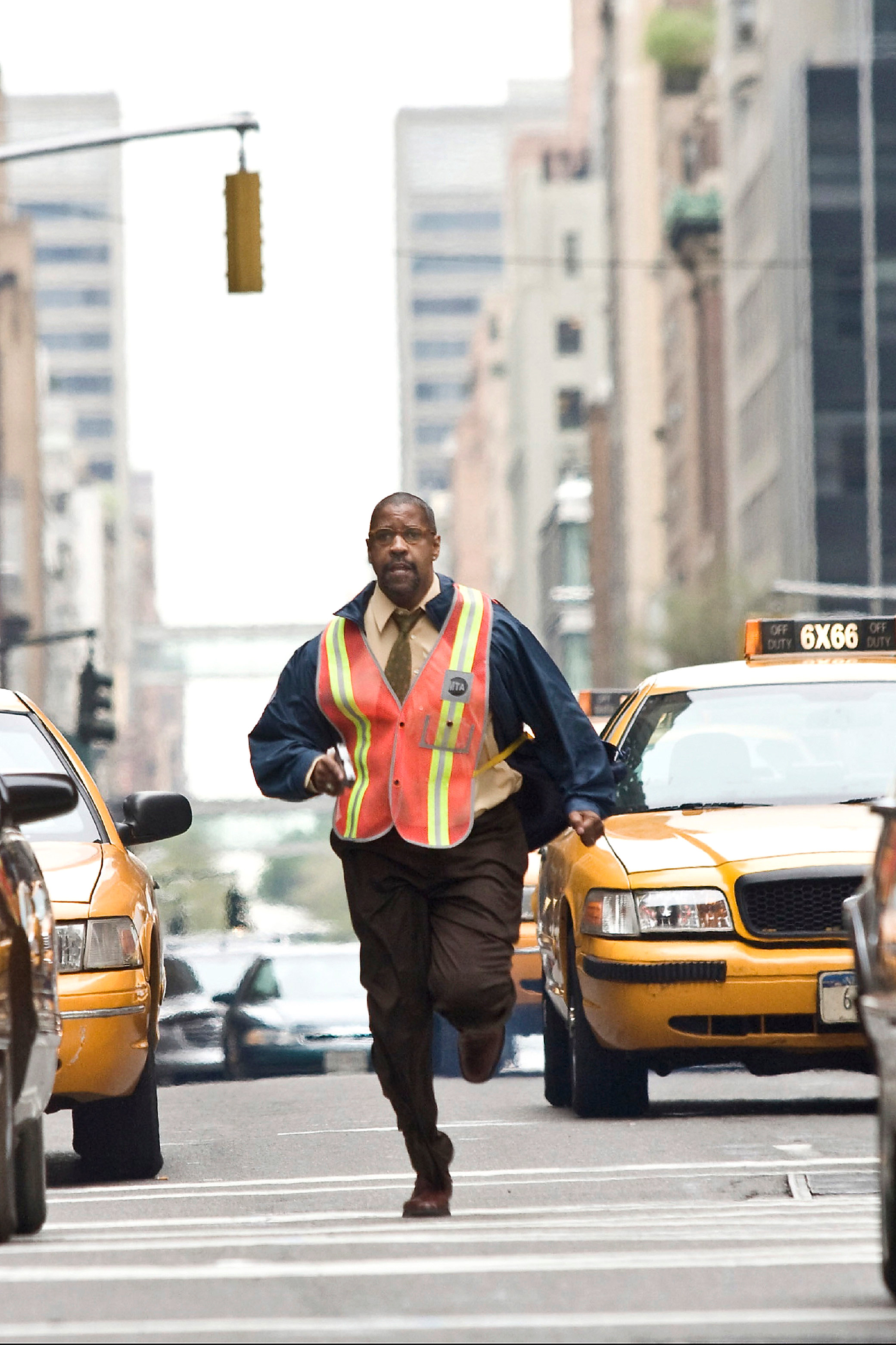 Denzel Washington stars as Walter Garber in Columbia Pictures' The Taking of Pelham 123 (2009). Photo credit by Rico Torres.