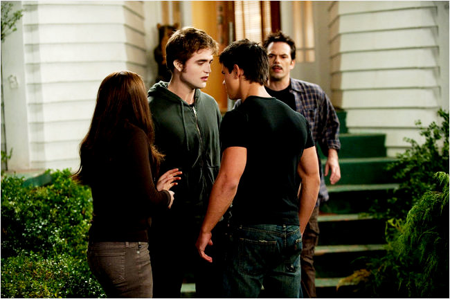 Kristen Stewart, Robbert Pattinson, Taylor Lautner and Billy Burke in Summit Entertainment's The Twilight Saga's Eclipse (2010)