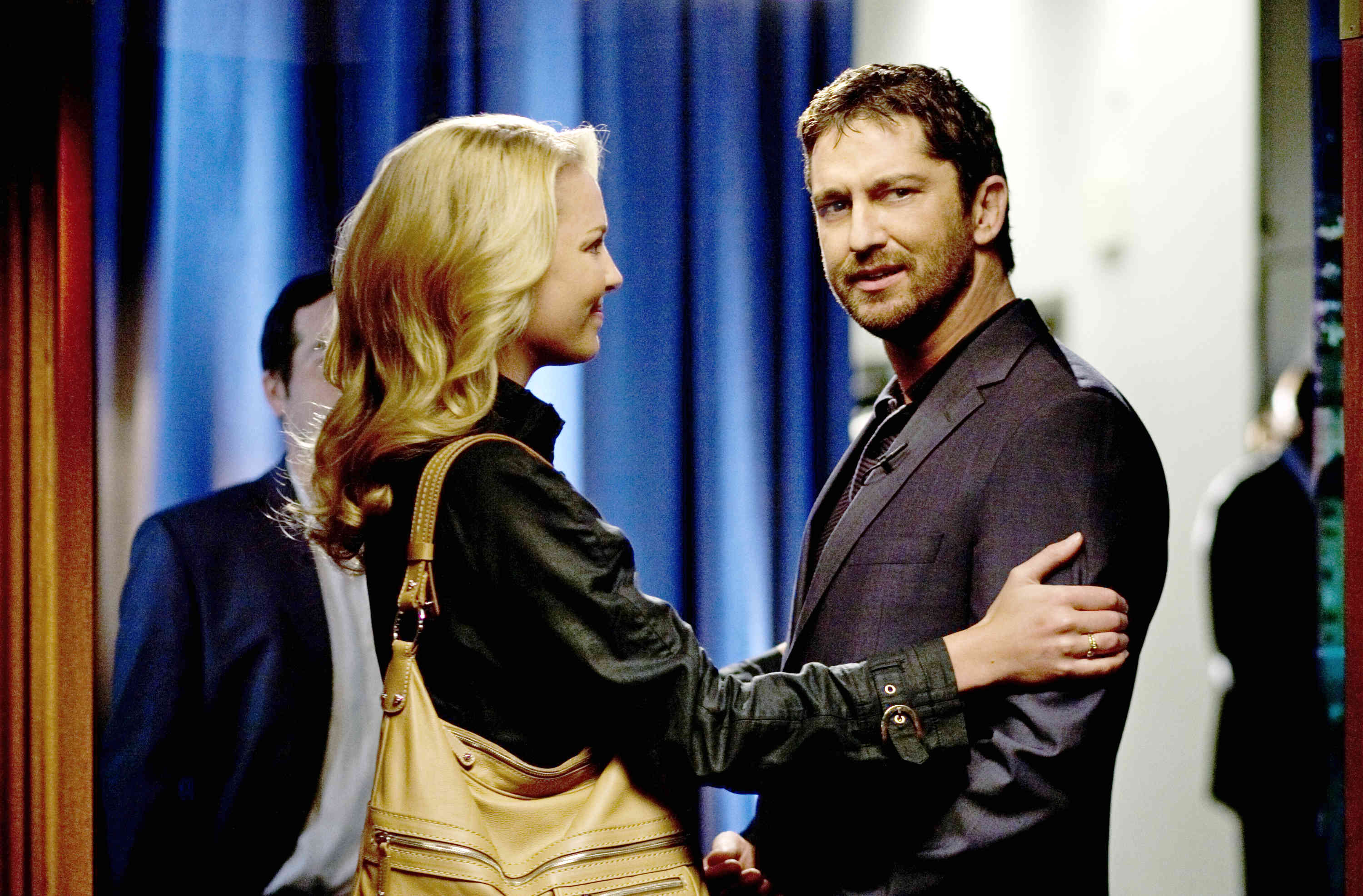 Katherine Heigl stars as Abby Richter and Gerard Butler stars as Mike Alexander in Columbia Pictures' The Ugly Truth (2009)