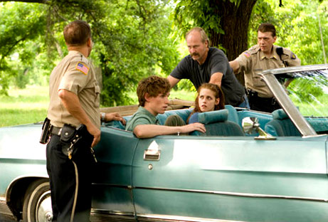 Eddie Redmayne, Kristen Stewart and William Hurt in Samuel Goldwyn Films' The Yellow Handkerchief (2010)
