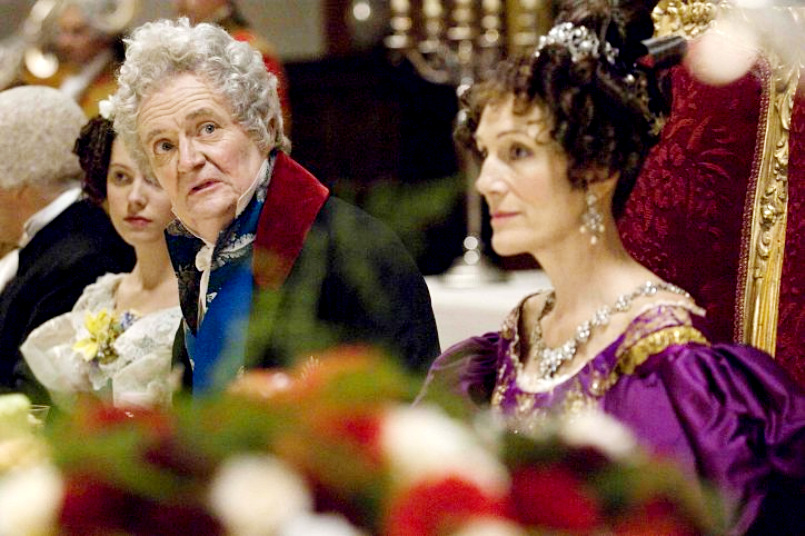Jim Broadbent stars as King William and Harriet Walter stars as Queen Adelaide in Apparition's The Young Victoria (2009)