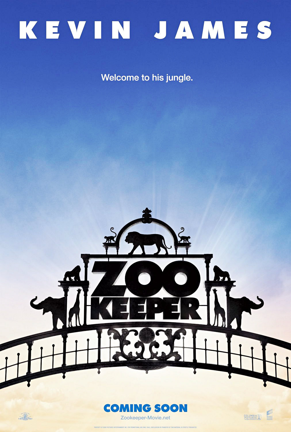 Poster of Columbia Pictures' Zookeeper (2011)
