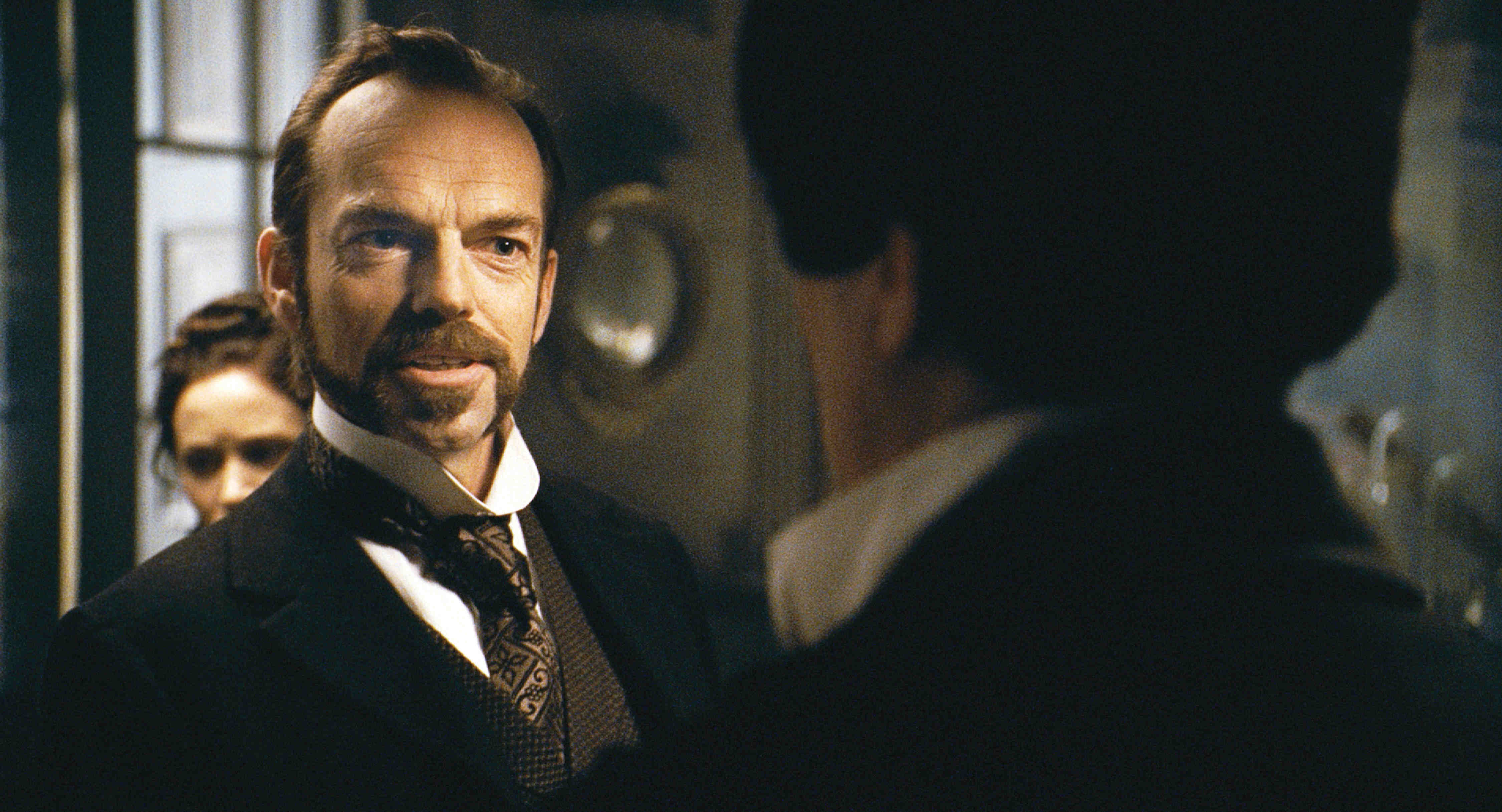 Hugo Weaving stars as Det. Aberline in Universal Pictures' The Wolfman (2009)