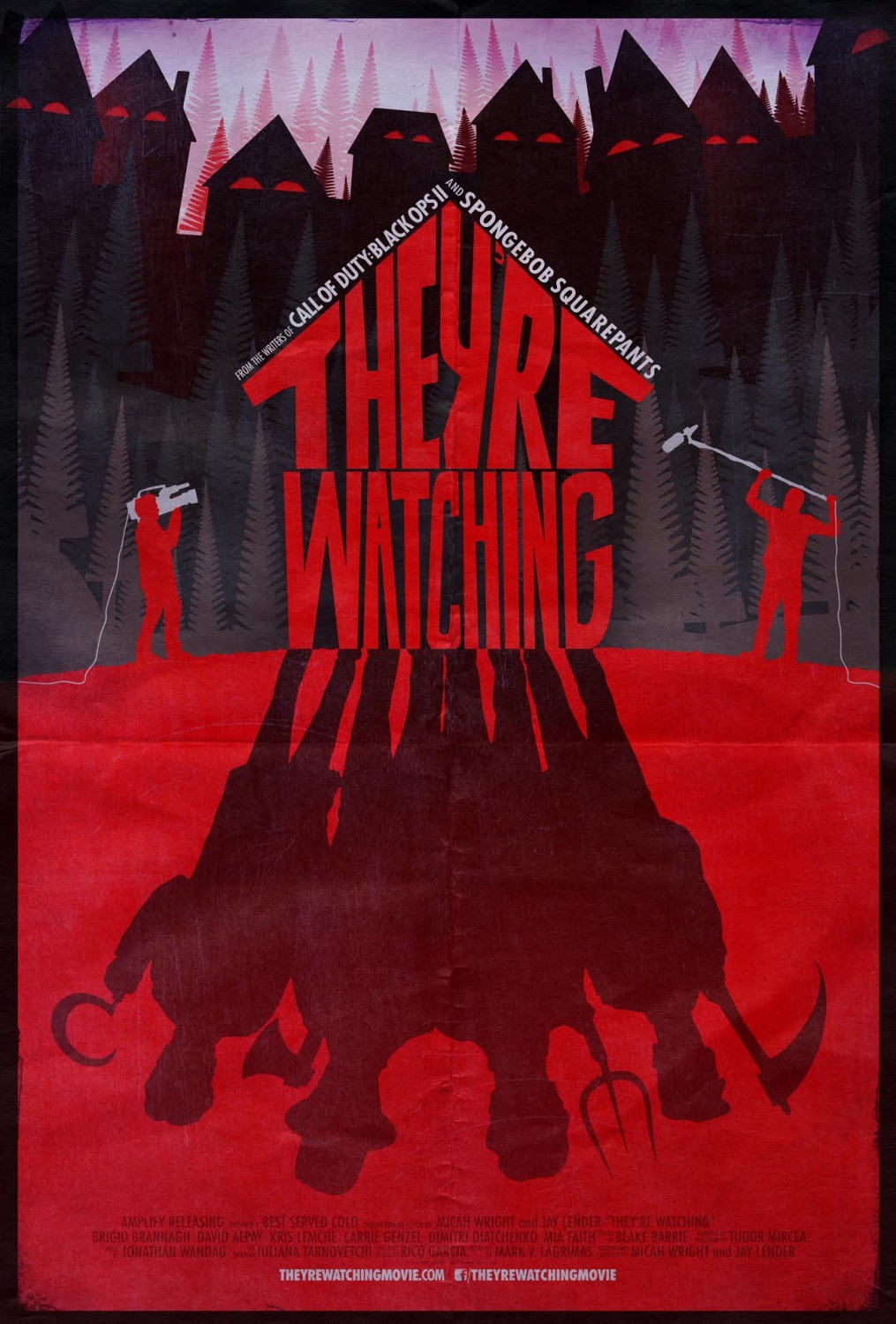 Poster of Amplify Releasing's They're Watching (2016)