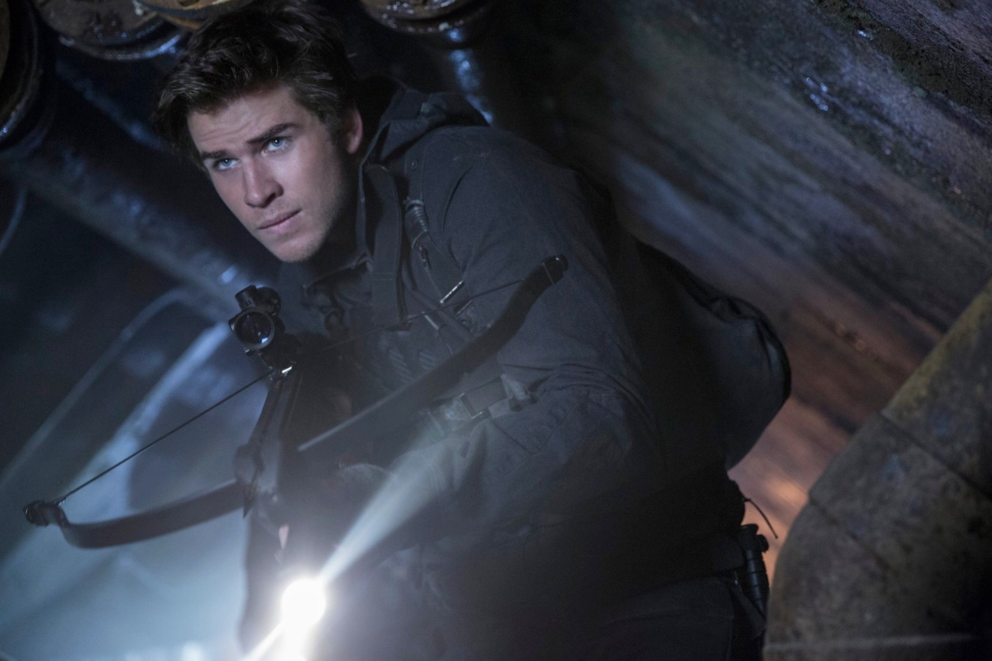 Liam Hemsworth stars as Gale Hawthorne in Lionsgate Films' The Hunger Games: Mockingjay, Part 2 (2015)