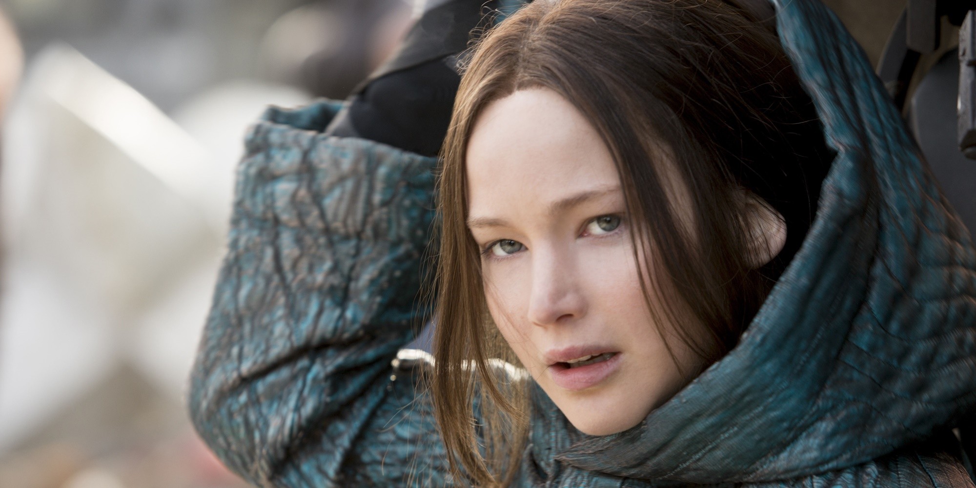 Jennifer Lawrence stars as Katniss Everdeen in Lionsgate Films' The Hunger Games: Mockingjay, Part 2 (2015)