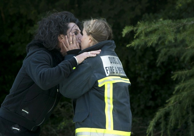 Sean Penn star as Cheyenne and Frances McDormand stars as Jane in The Weinstein Company's This Must Be the Place (2012)