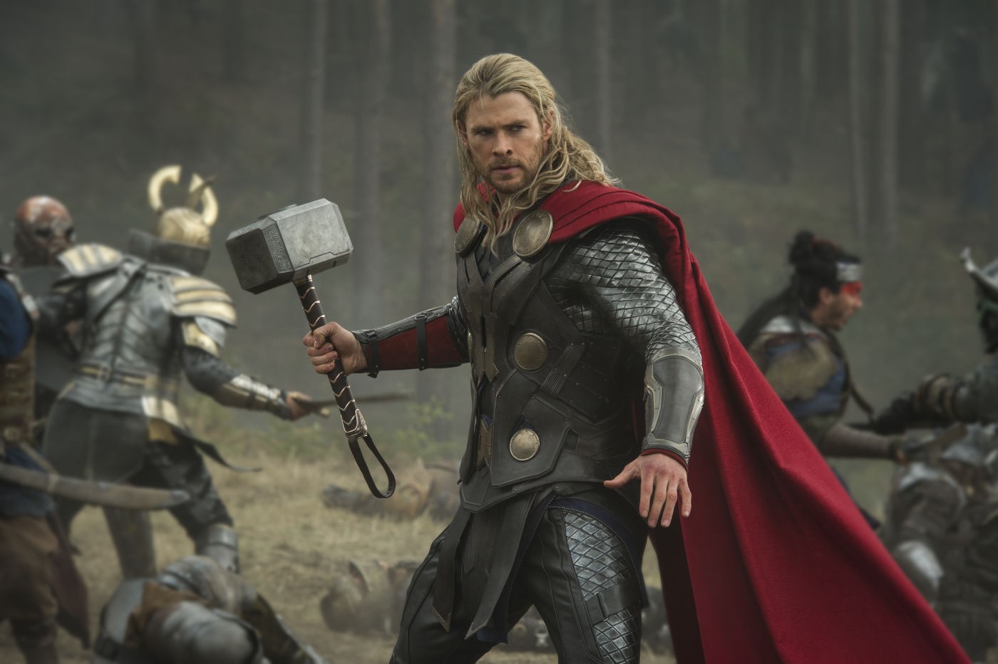 Chris Hemsworth stars as Thor in Walt Disney Pictures' Thor: The Dark World (2013)