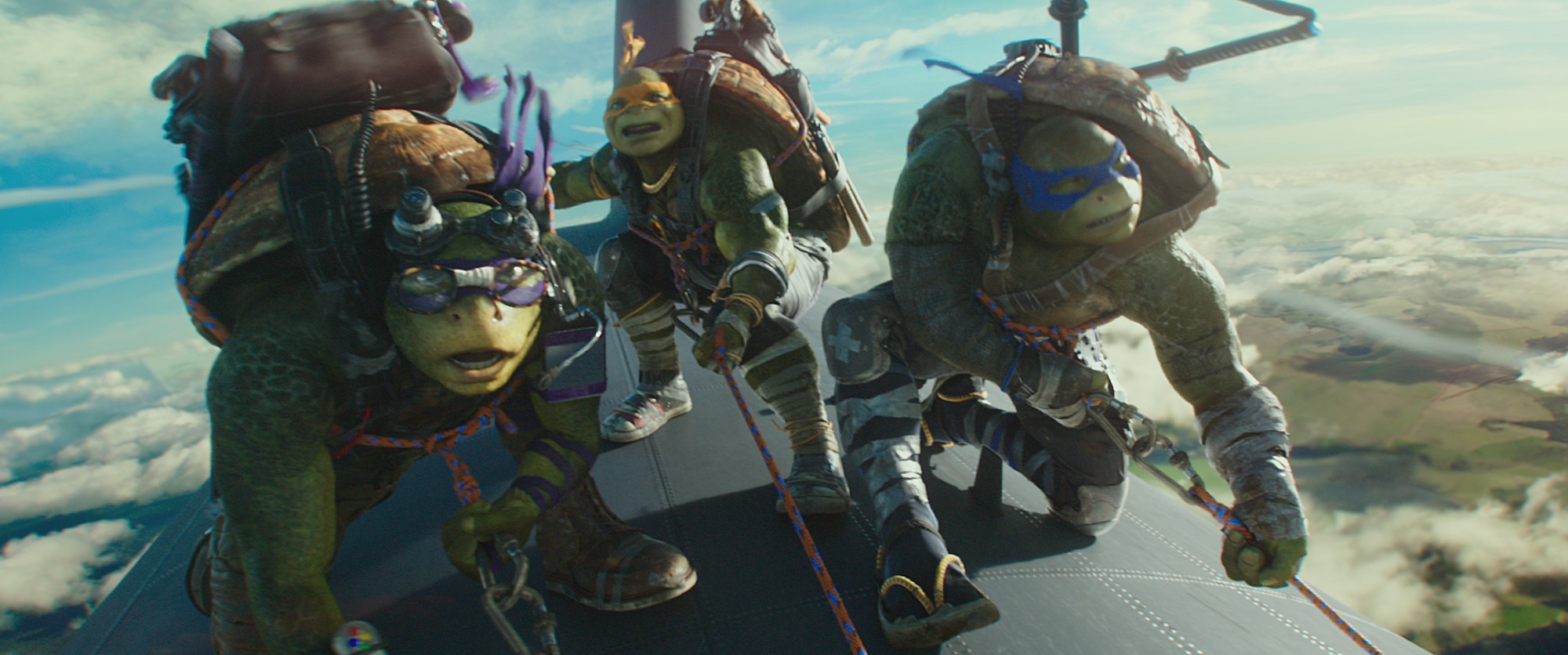 A scene from Paramount Pictures' Teenage Mutant Ninja Turtles: Out of the Shadows (2016)